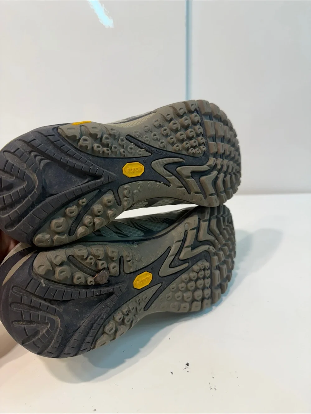 Used Merrell Gray Lightweight Trail Sneakers women’s 8.5